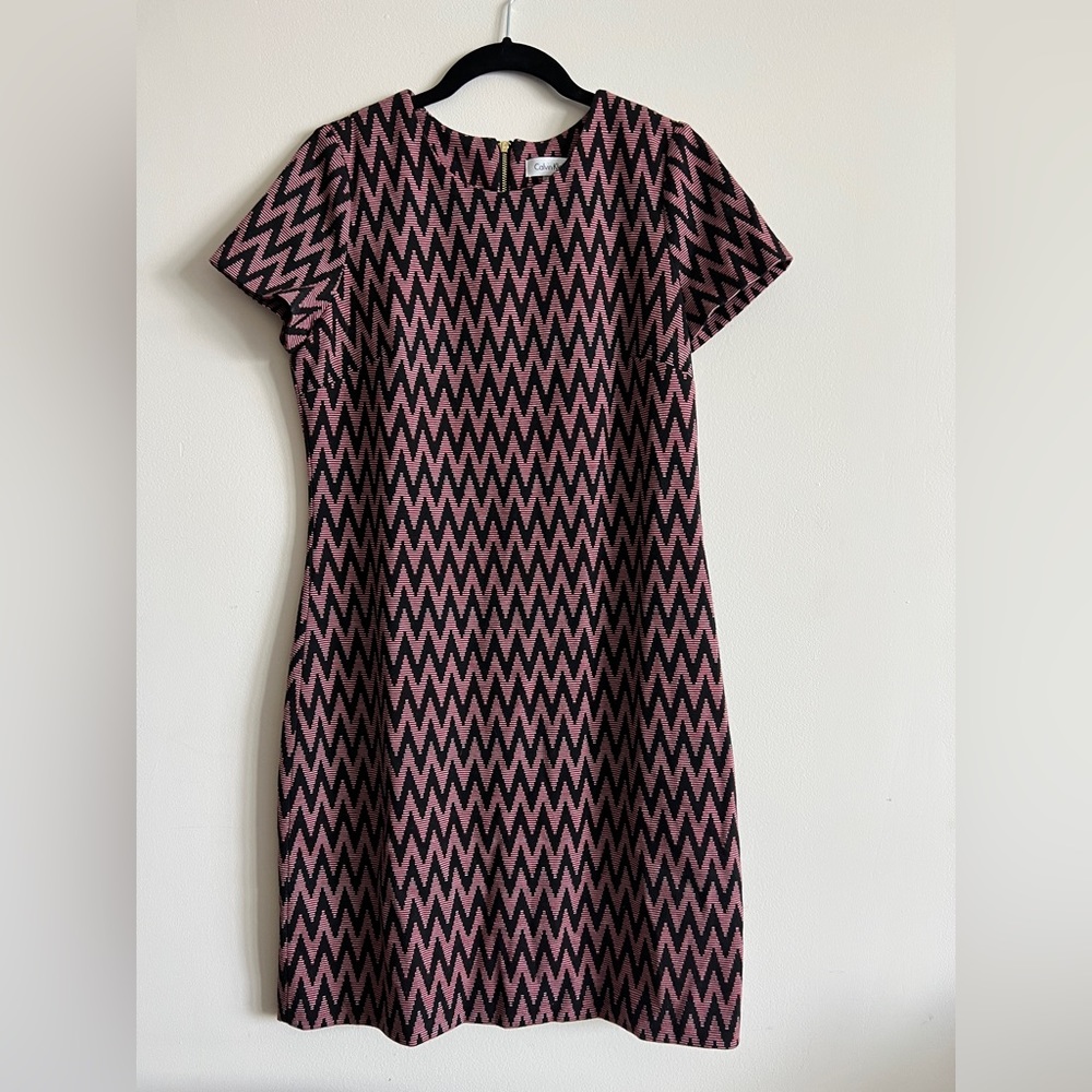 Calvin Klein size 6 Short dress with back gold zipper. Great conditions